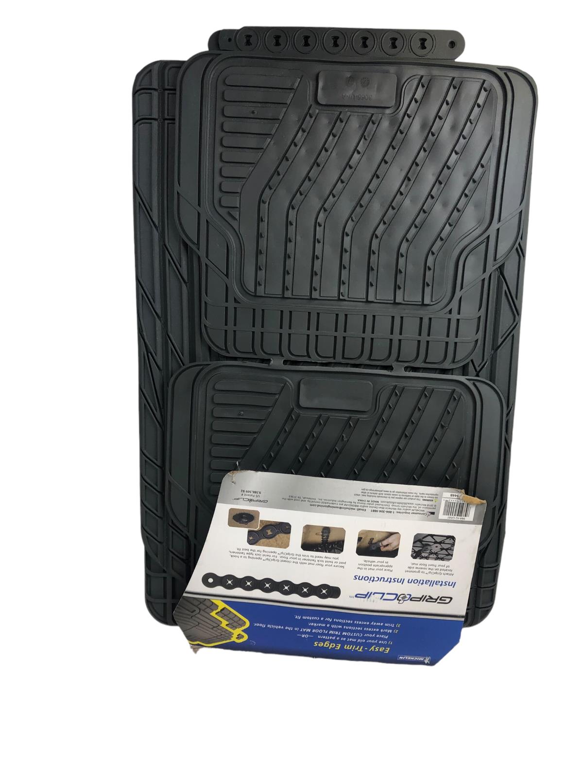 Michelin Universal Fit Floor Mat Set – 4-piece Open box