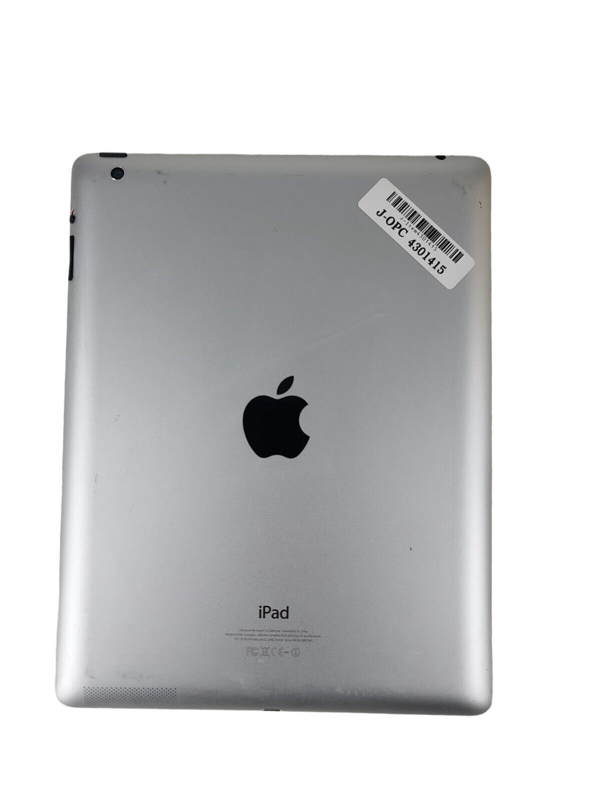 Apple iPad 4th Gen A1458 16 GB White For parts