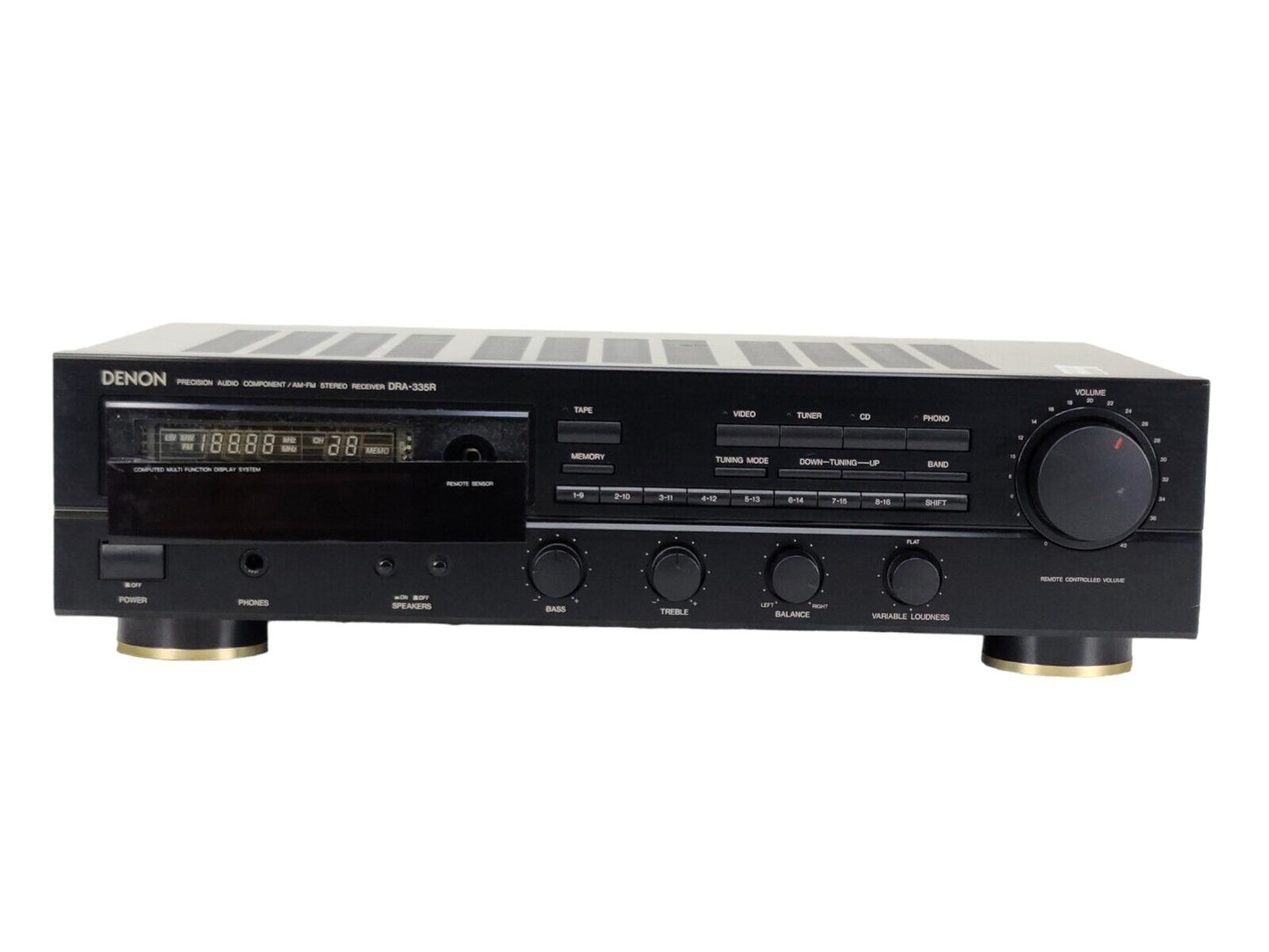 Denon Precision Stereo Receiver DRA-335Rq