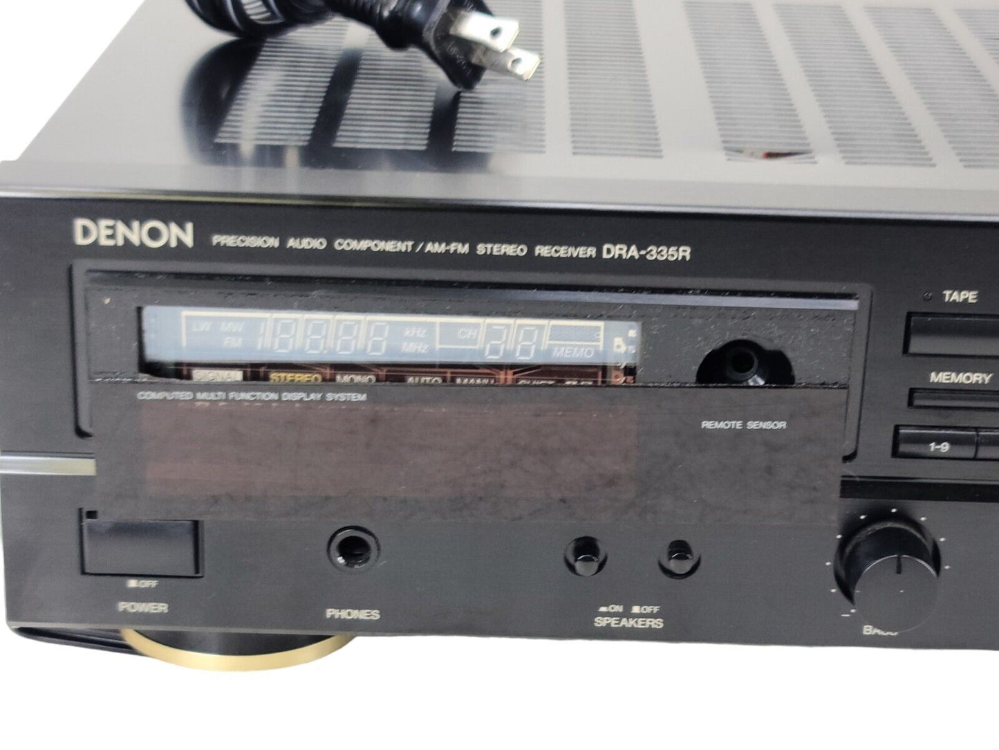 Denon Precision Stereo Receiver DRA-335Rq