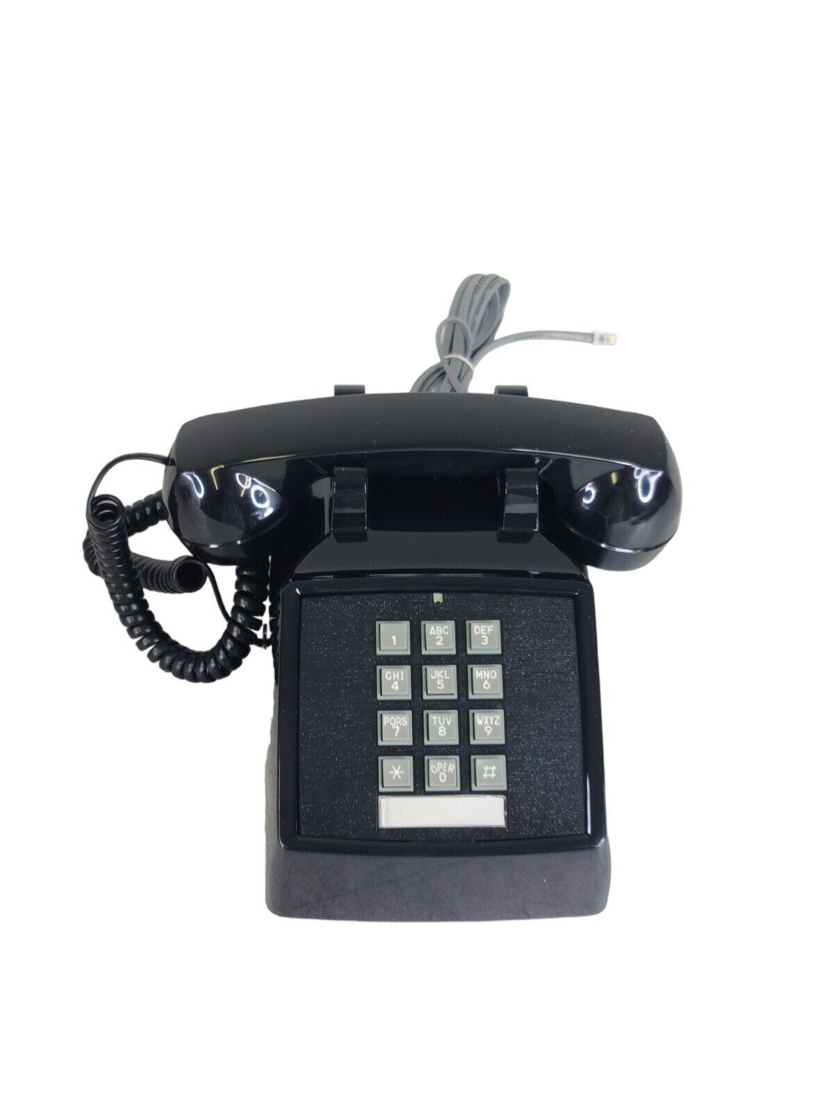 Cortelco 250000-VBA-20M Traditional Basic Desk Phone - Black