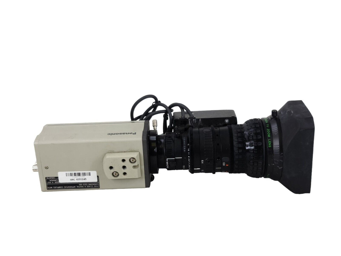 Panasonic AW-E600P with Fujinon S17X6.6BMD-D4M