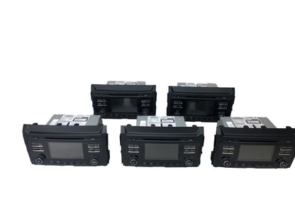 Lot of 5 2018 NISSAN TITAN XD radio display receiver 28185EZ22B CQ-FN