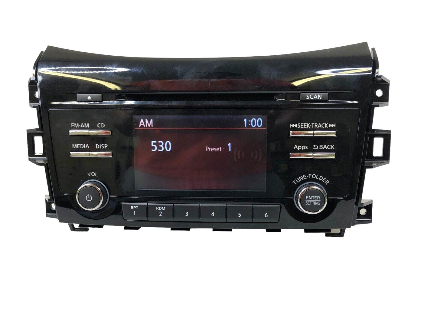 2017 Nissan Murano RADIO TouchScreen AM-FM XM Receiver CQ-JN94G4FX OEM 28184KH1B