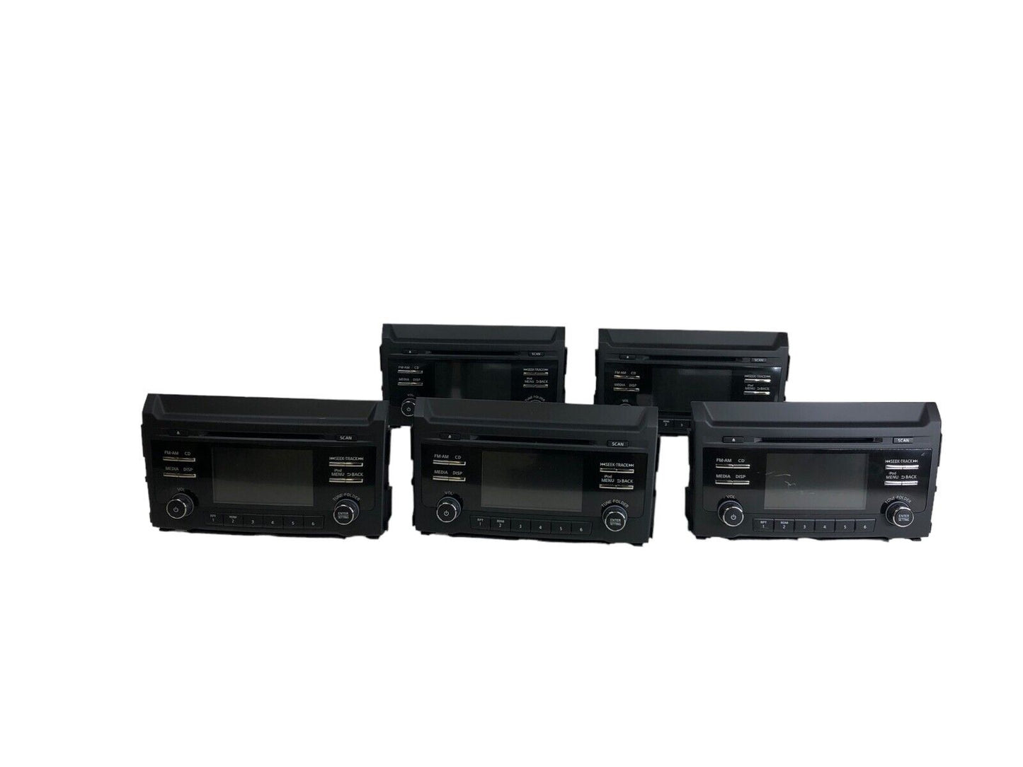 Lot of 5  Nissan Titan Navigation Radio CD Player Receiver OEM CQ-JN96E0GX