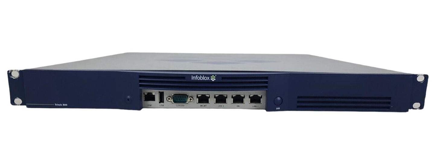 Infoblox Trinzic 800 TE-820-NS1GRID-AC Network Service Appliances