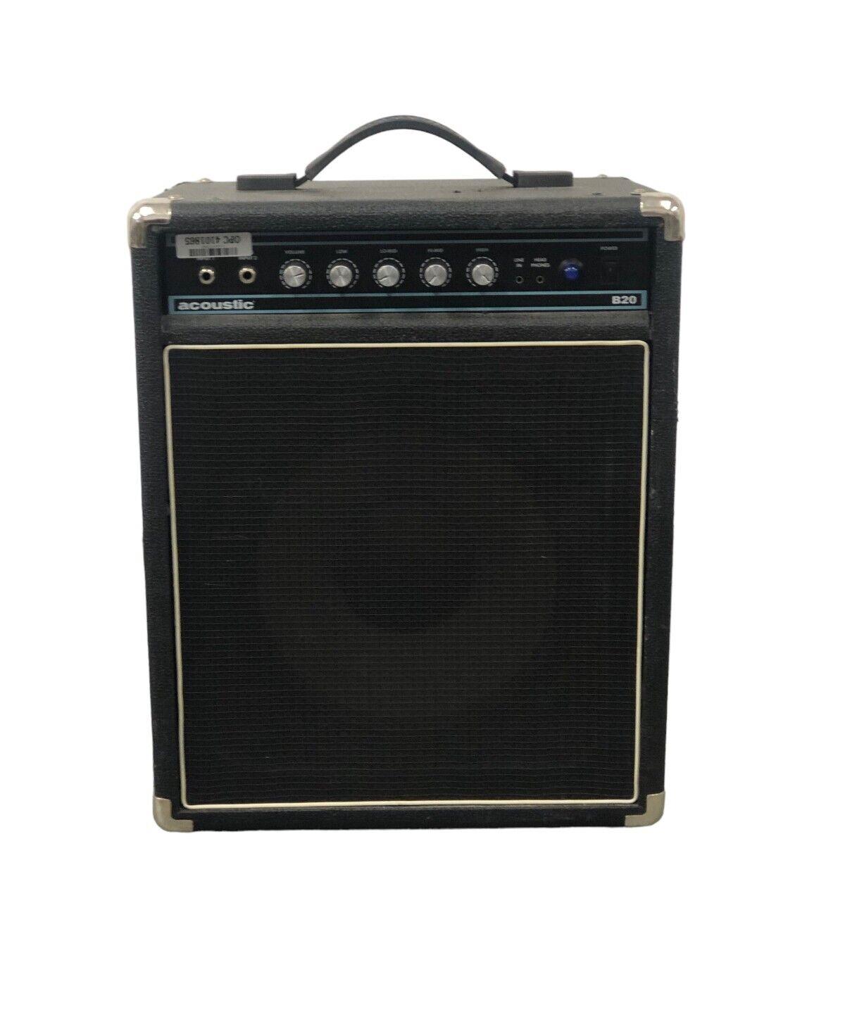 Acoustic B20 Bass Amplifier 120V 30W 60Hz