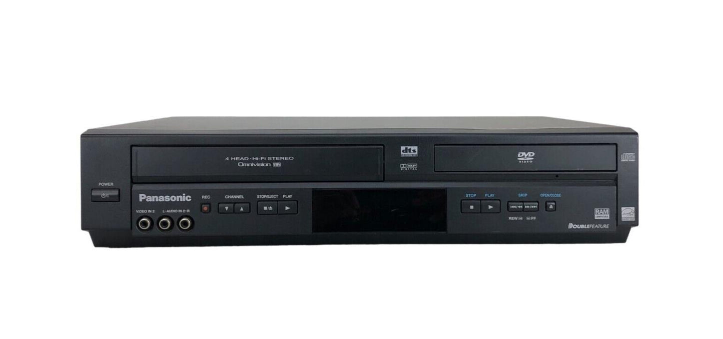 Panasonic PV-D4744S DVD/VHS Combo Player NO Remote