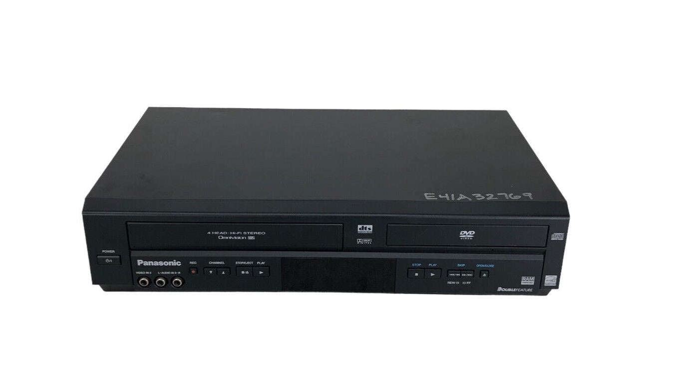 Panasonic PV-D4744S DVD/VHS Combo Player NO Remote