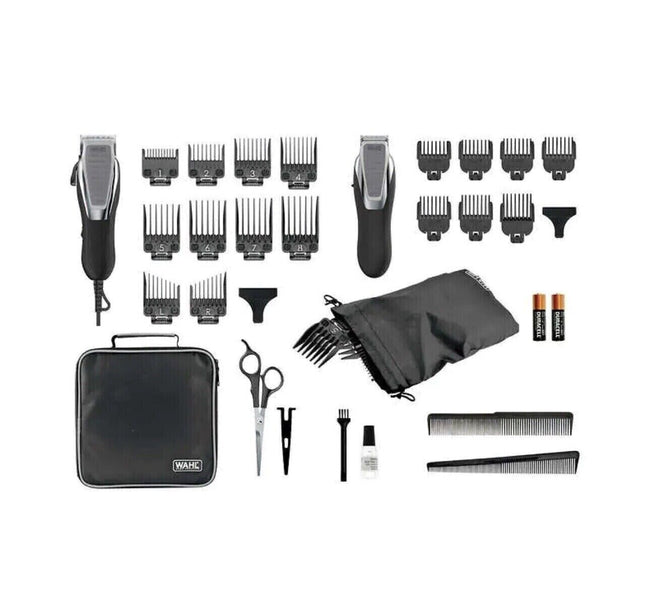 Wahl Deluxe Haircutting Kit Clipper + Attachments