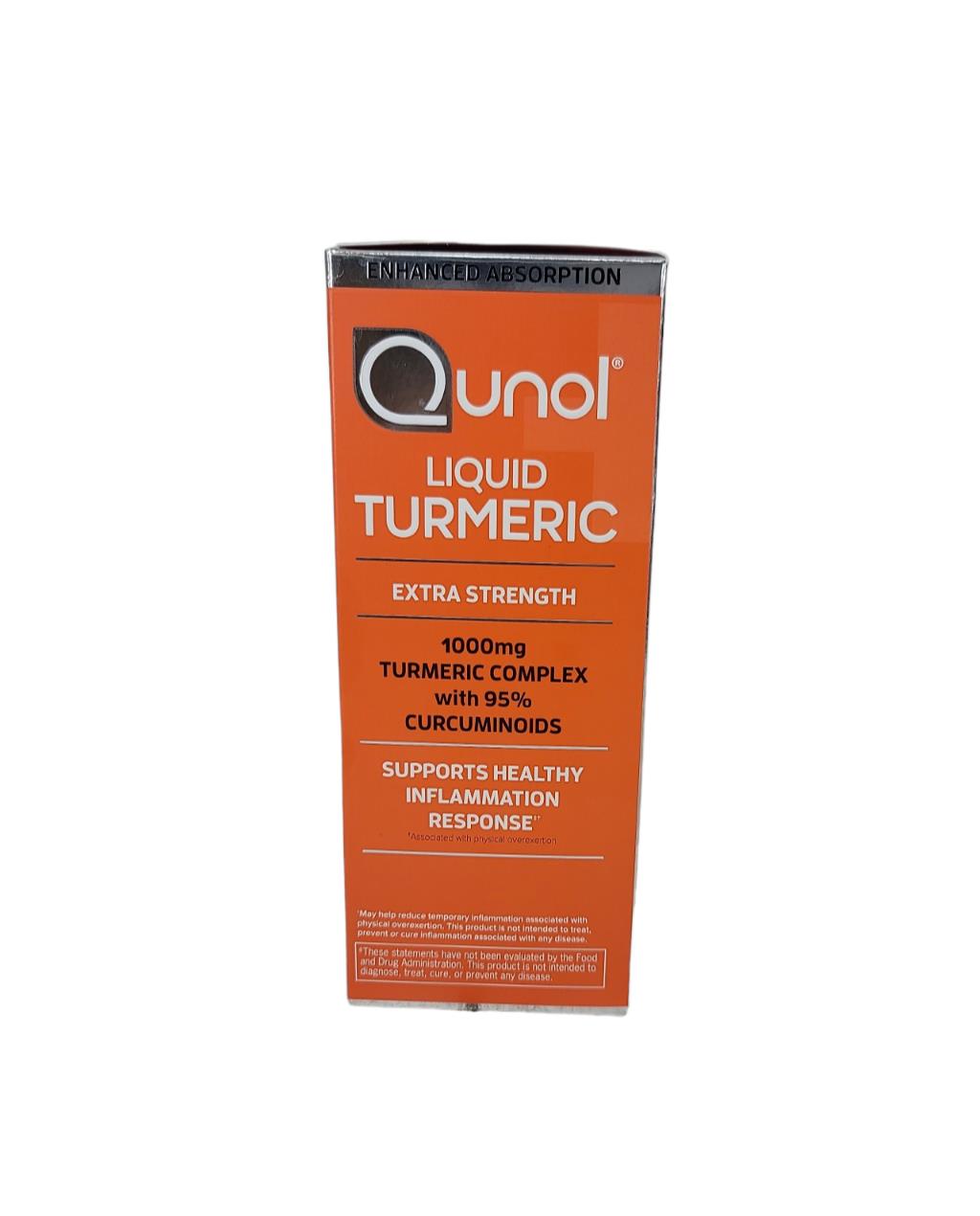 Qunol Liquid Turmeric Curcumin with Bioperine 1000mg 60 Servings 30.4 FlOz