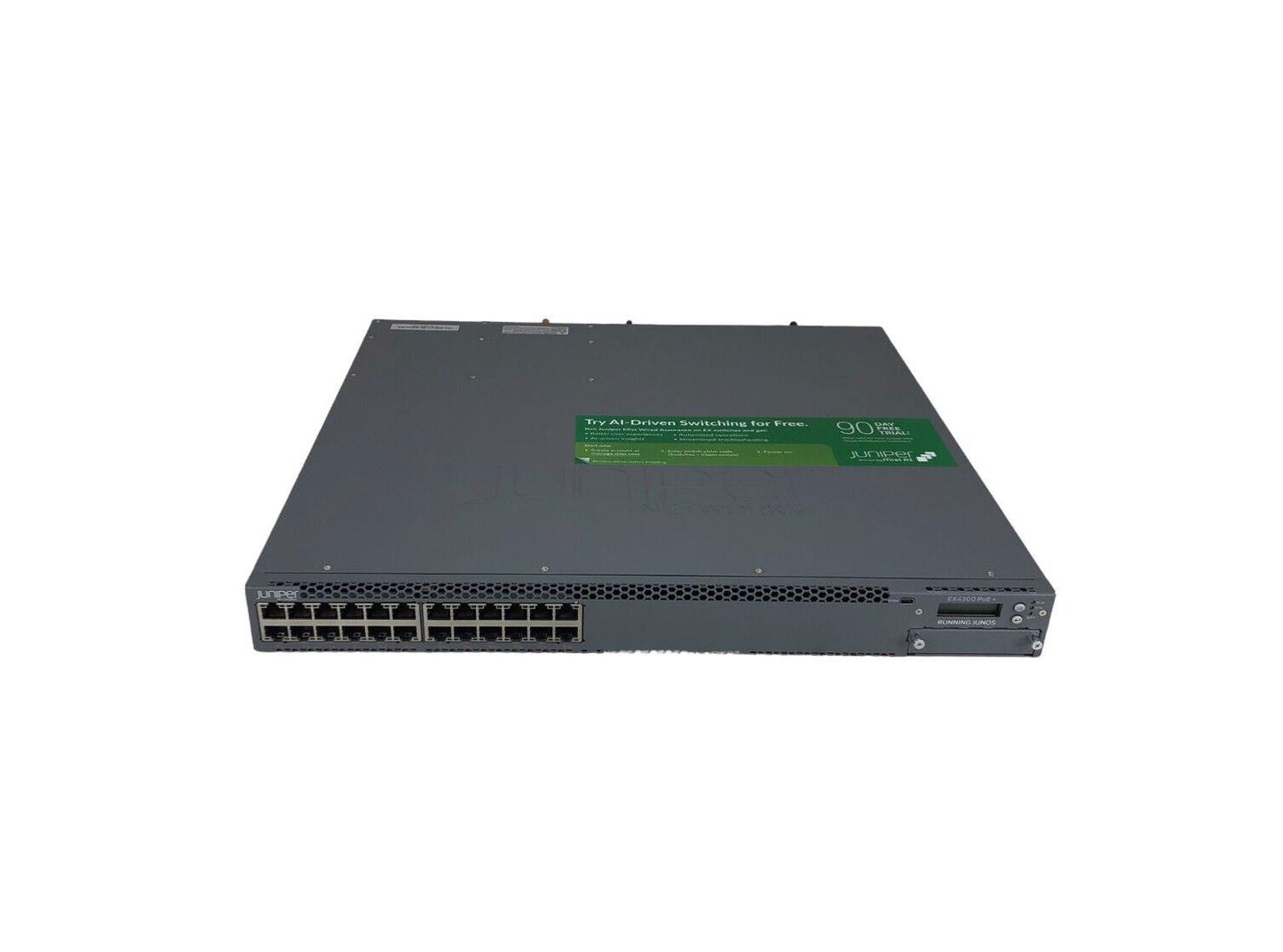 Juniper Networks EX4300-24P 24 Port 1G PoE+ Single PSU  NEW