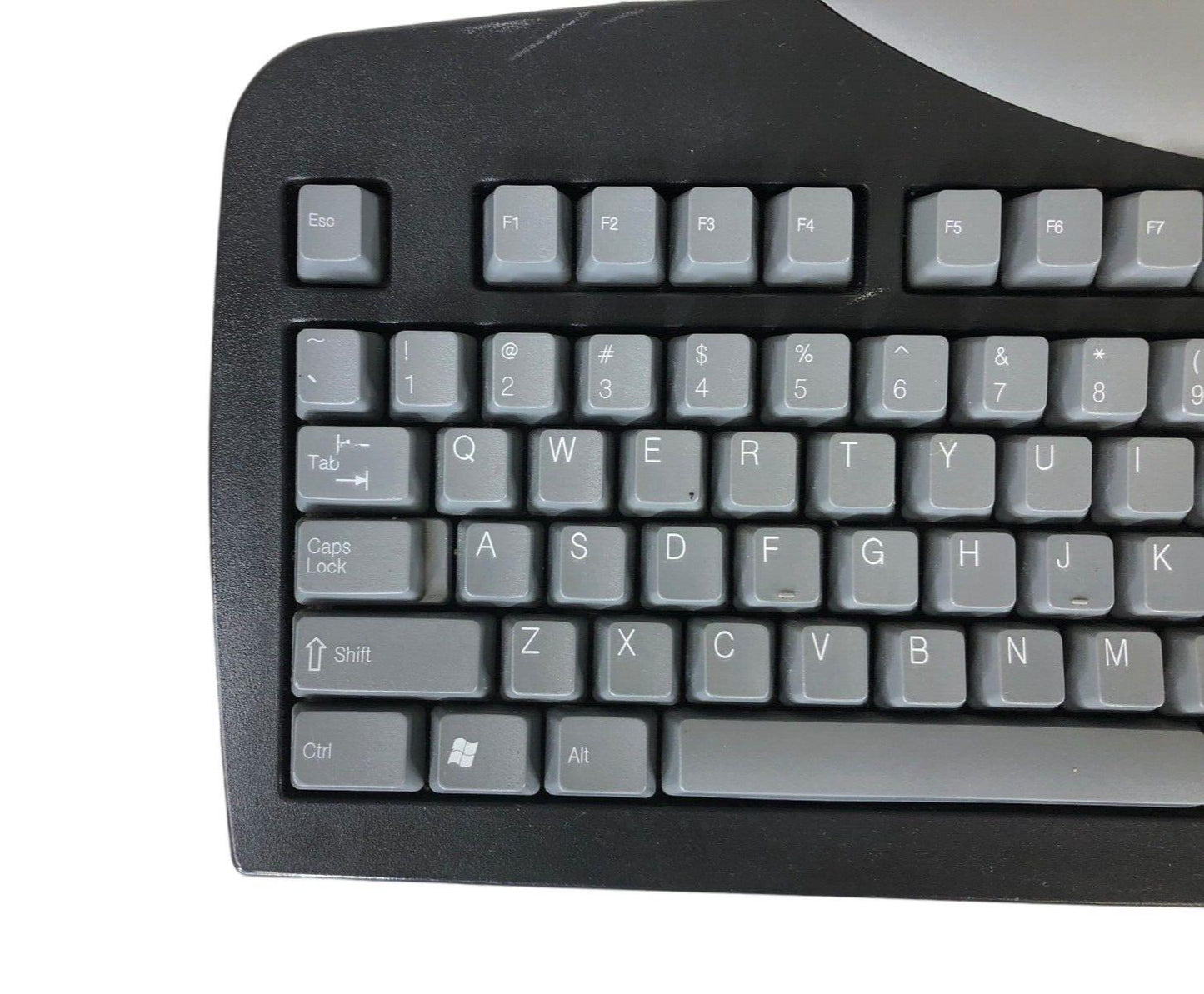 Gateway SK-9921 Standard Computer Keyboard Black & Gray