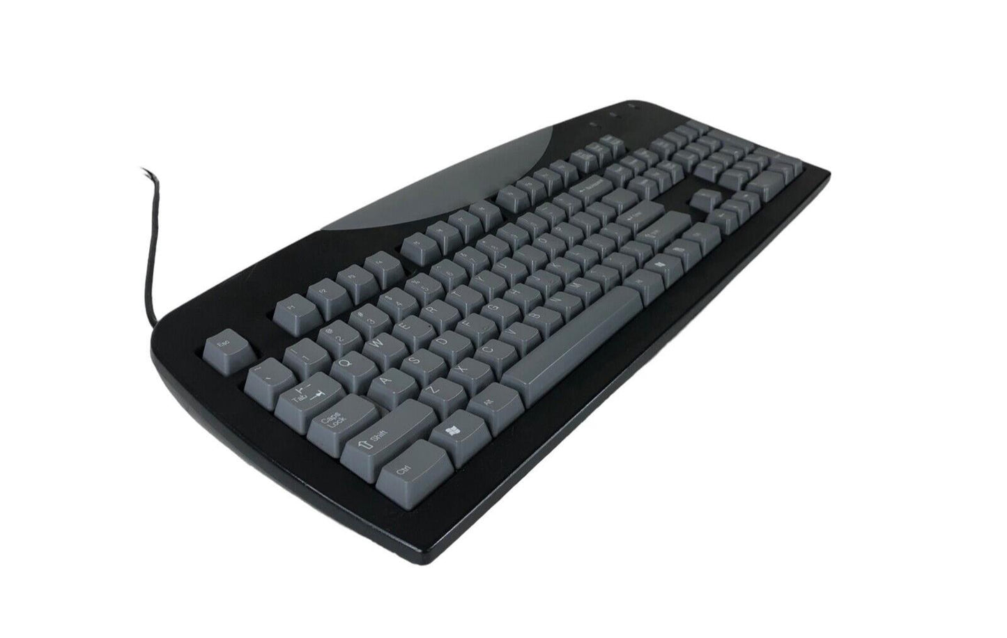 Gateway SK-9921 Standard Computer Keyboard Black & Gray