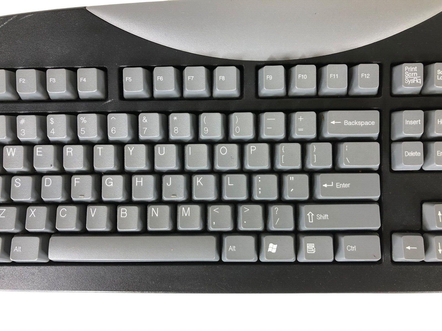 Gateway SK-9921 Standard Computer Keyboard Black & Gray