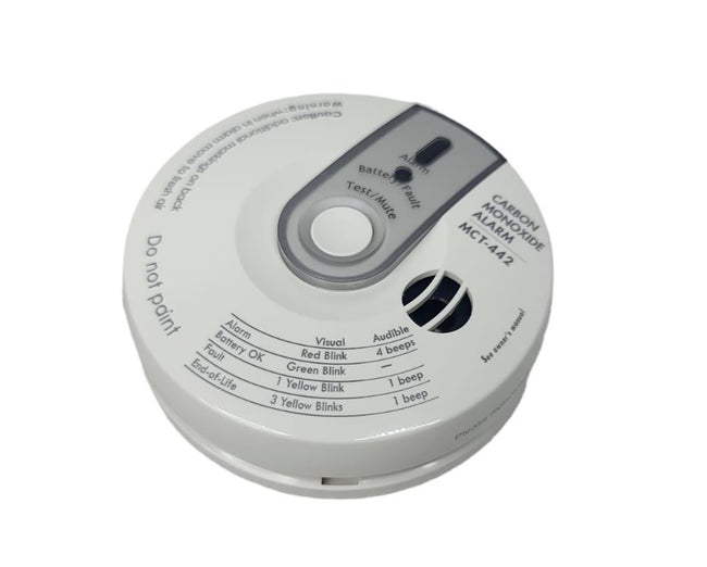 Lot Of 2 Visonic MCT-442 Wireless Carbon Monoxide Detector New Open Box