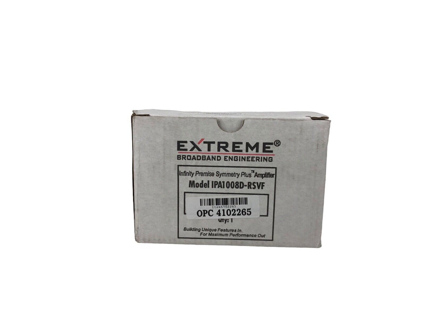 Extreme Broadband Engineering Model IPA1008D-RSVF New