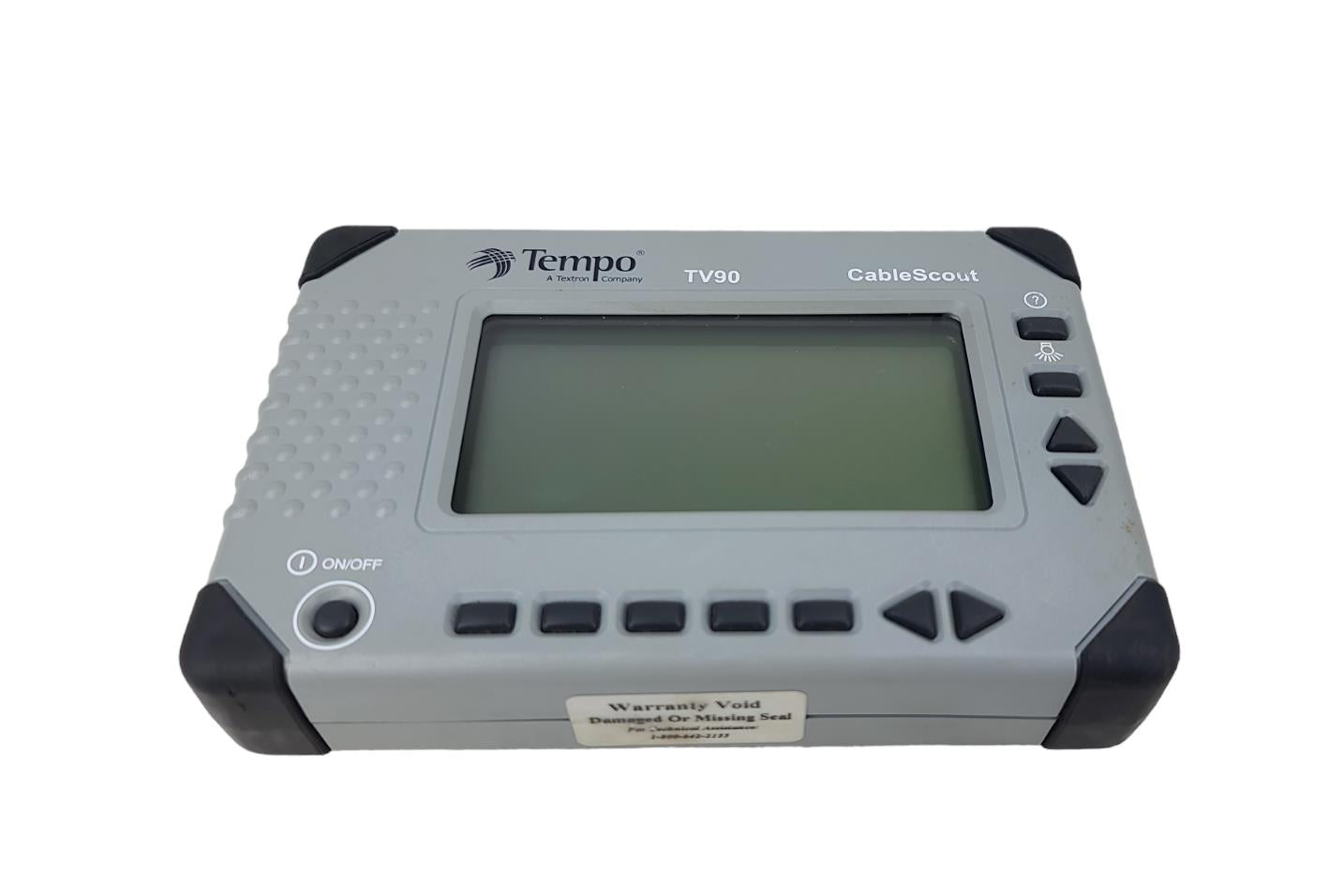 Tempo CableScout TV90 Coax CATV TDR Cable Tester