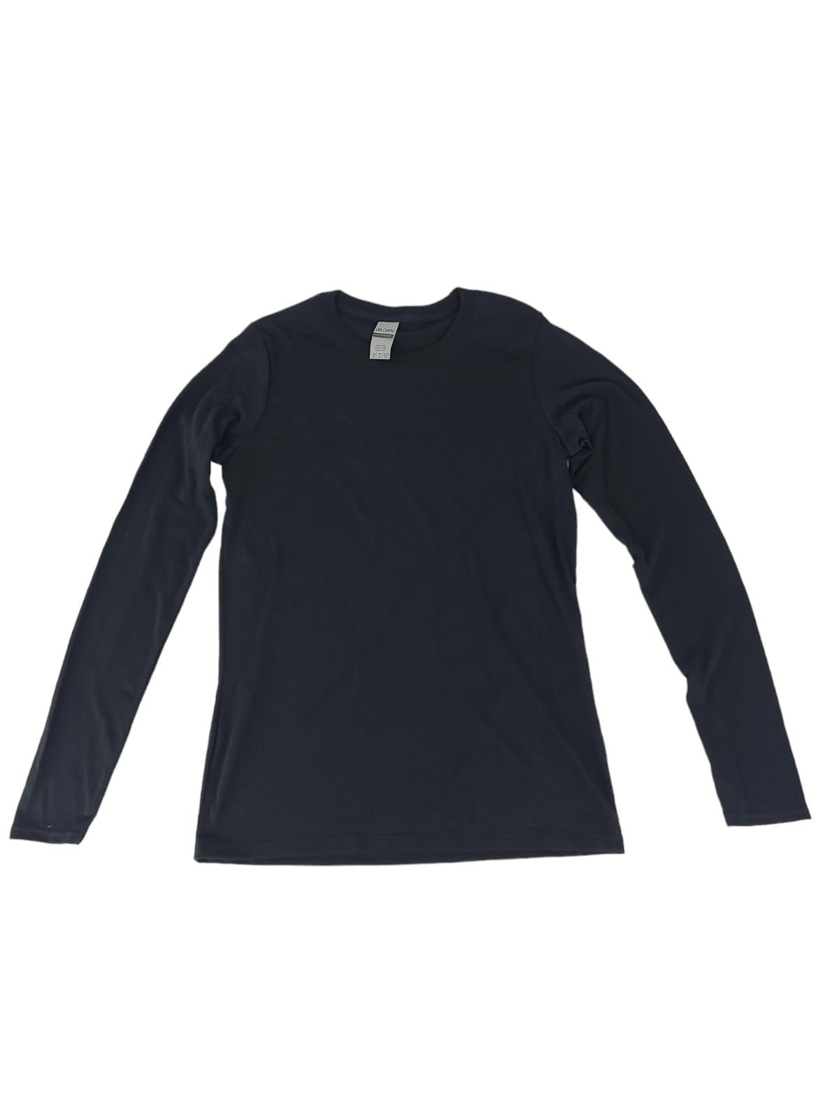 Gildan Performance Ladies' Long Sleeve Tee Black XS New