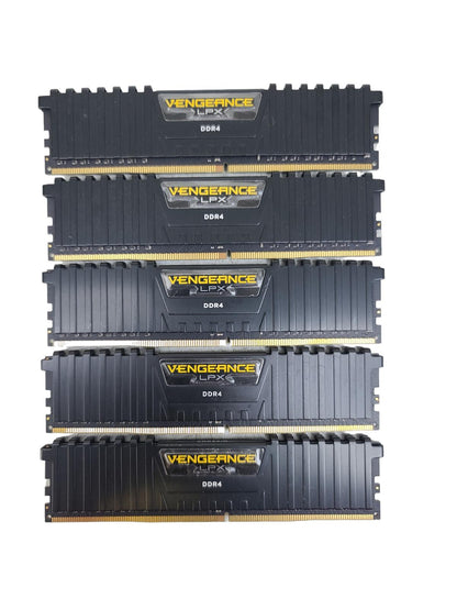 Lot Of 5 Consair Vengeance LPX DDR2 32GB CMK32GX4M4A2400C16