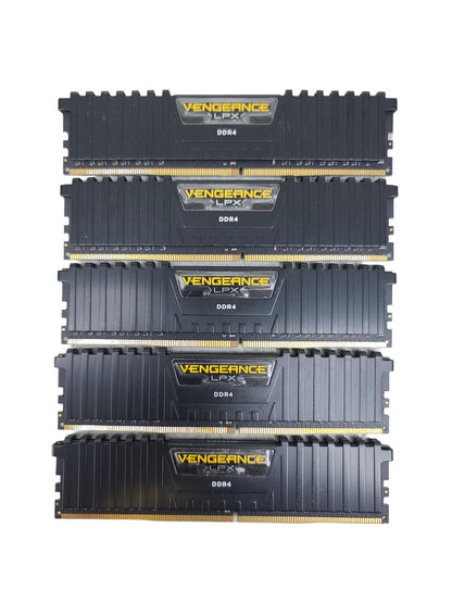 Lot Of 5 Consair Vengeance LPX DDR2 32GB CMK32GX4M4A2400C16