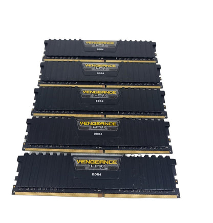 Lot Of 5 Consair Vengeance LPX DDR2 32GB CMK32GX4M4A2400C16