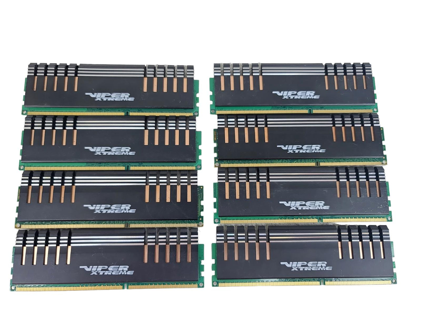 Lot Of 8 Viper Xtreme PX34G1600C11 4GB Module 1.5V PE000279