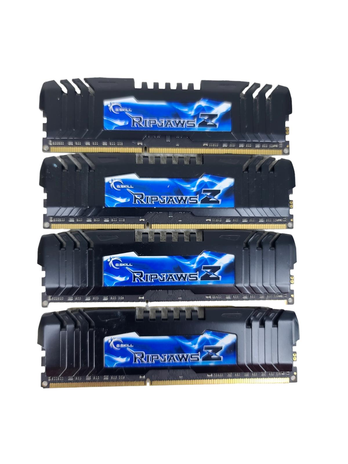 Gskill RipJaws Z F3-17000CL9Q-16GBZH DDR3-2133 CL9-11-10-28 4Gx4 INTEL XMP READY