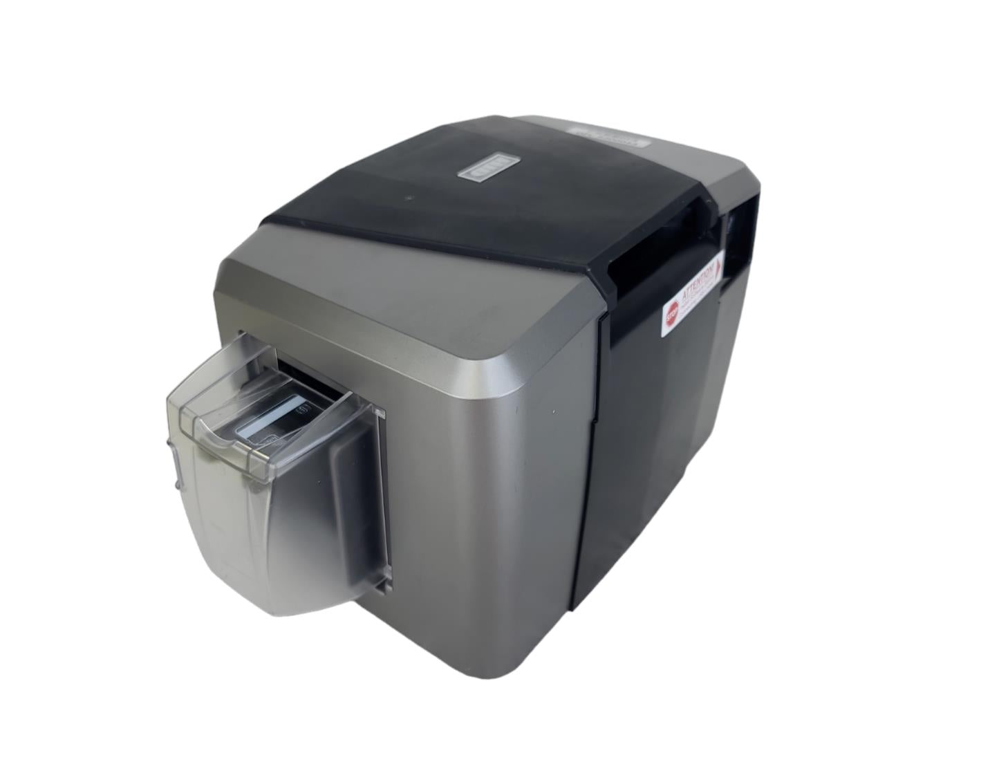 Fargo DTC1250e ID Card Thermal Printer Power On