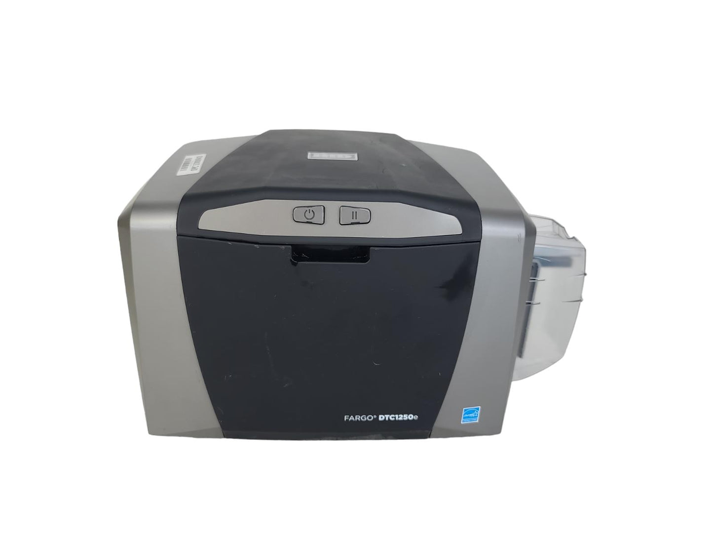 Fargo DTC1250e ID Card Thermal Printer Power On