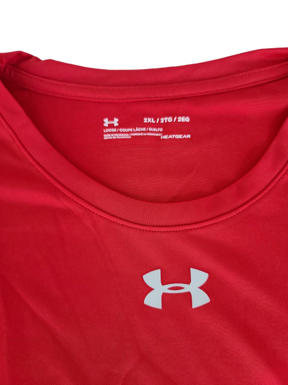 Under Armour Heat Gear Red HT-904681 Tank Top Men’s