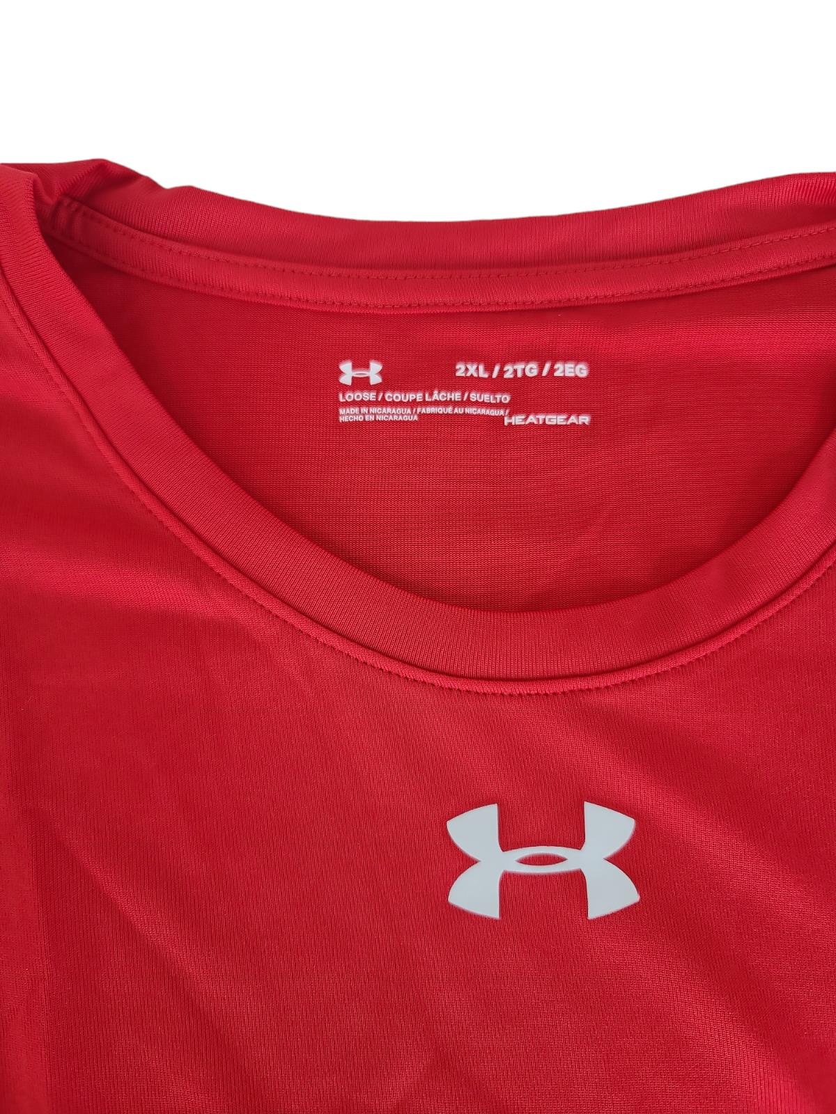 Under Armour Heat Gear Red HT-904681 Tank Top Men’s