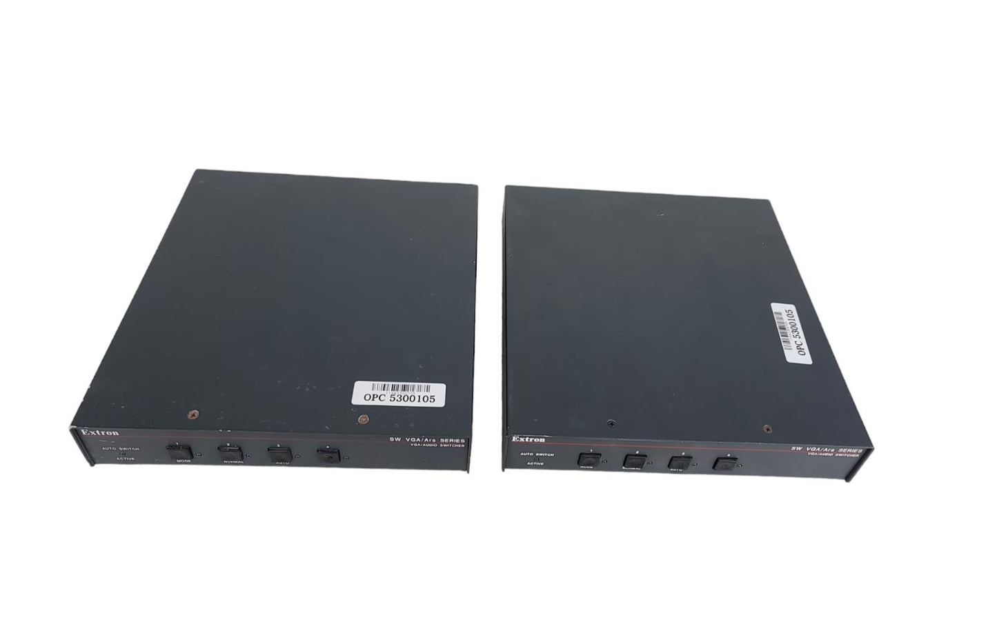 Lot Of 2 Extron SW VGA/Ars Series VGA/Audio Switcher