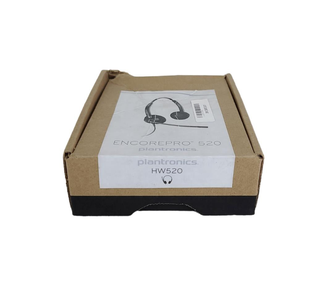 Plantronics EncorePro HW520 Black Headband Headsets New Open Box