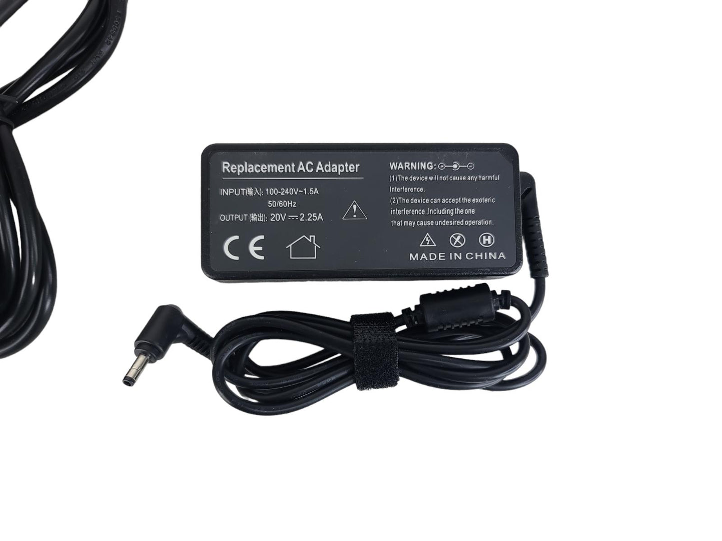 Replacement AC Adapter  GX20L23044 100-240v 20v 50/60Hz New