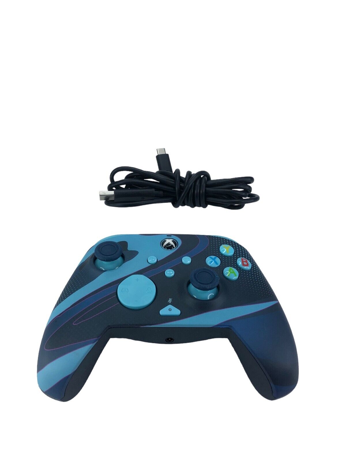 PDP REMATCH GLOW Wired Controller for Xbox Series X|S/Xbox One - Blue Tide New