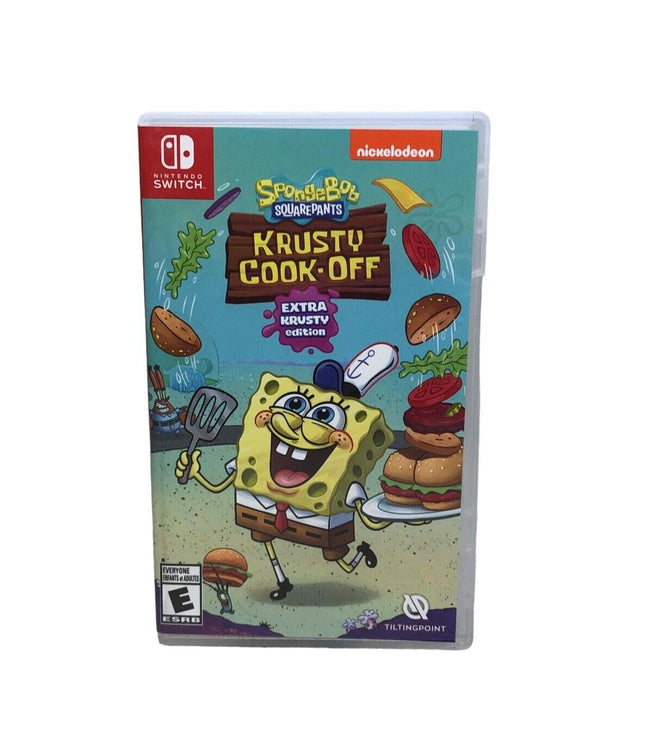 Spongebob Krusty Cook-Off Extra Krusty Edition Nintendo Switch