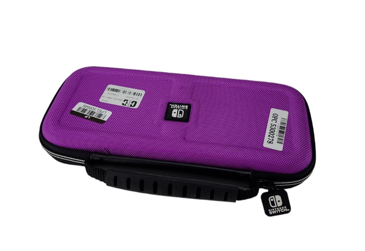 Nintendo Switch Travel Case Purple New