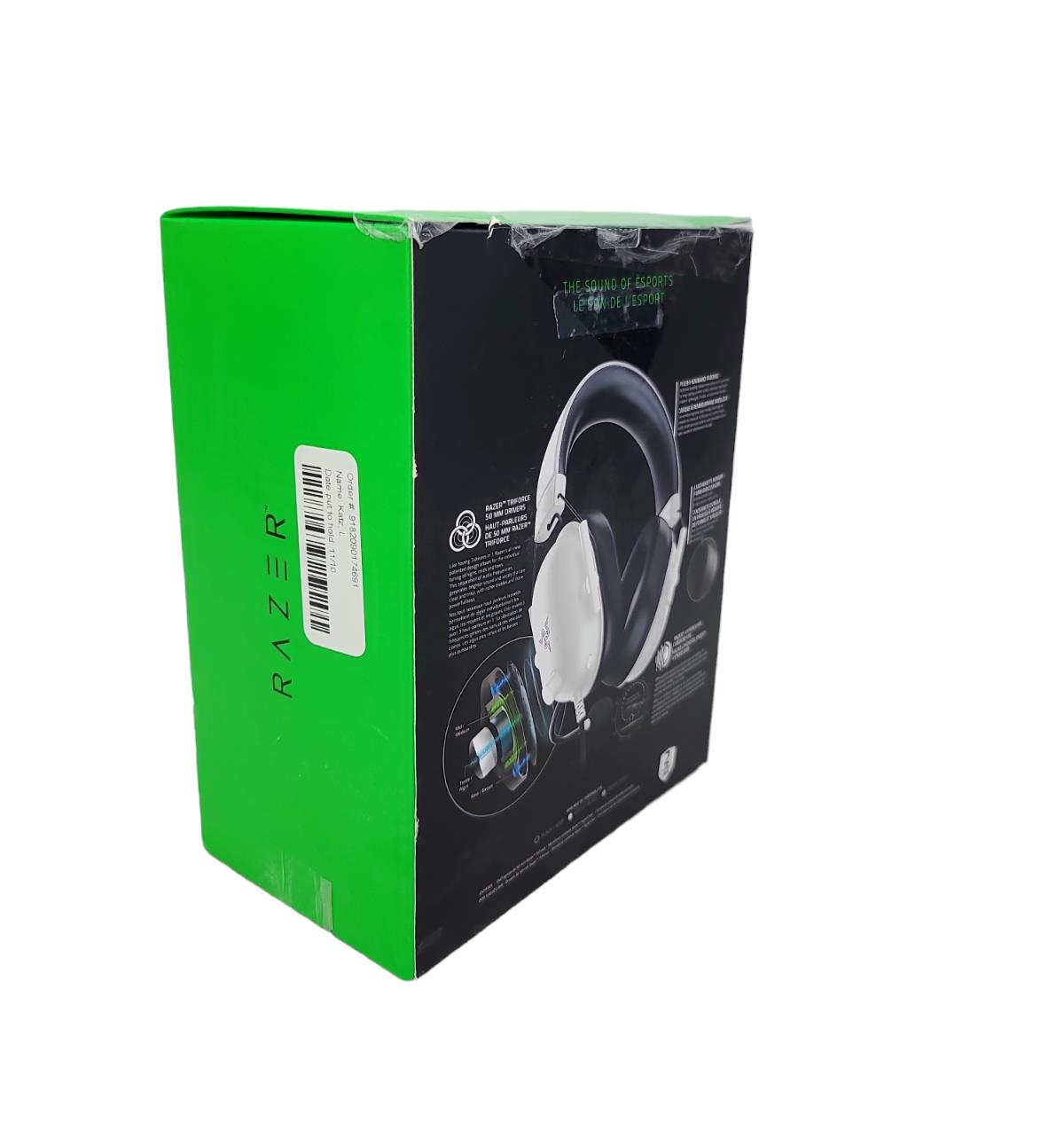 Razer Blackshark V2 X Wired Gaming Headset for PlayStation 4/Xbox One/Nintendo