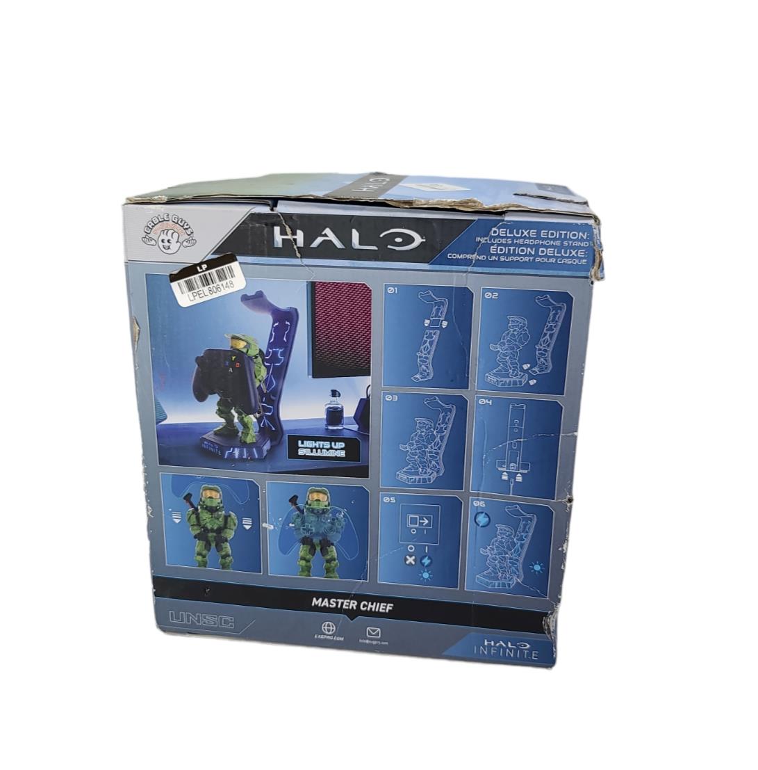 HALO Master Chief Cable Guys Deluxe Xbox Controller Headphone Stand New