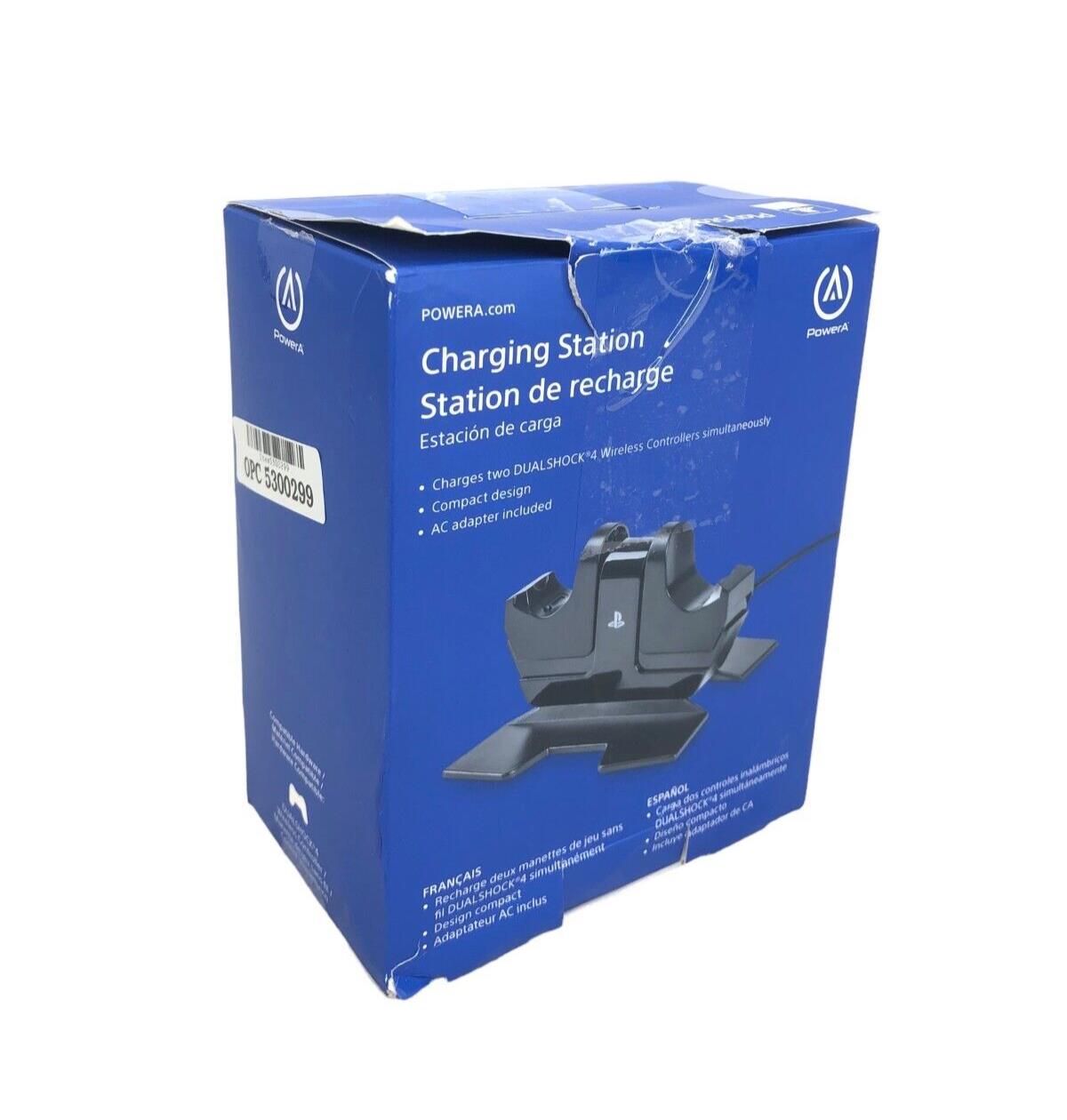 PowerA CPFA141325-02 DualShock 4 Controller Charging Station New Open Box