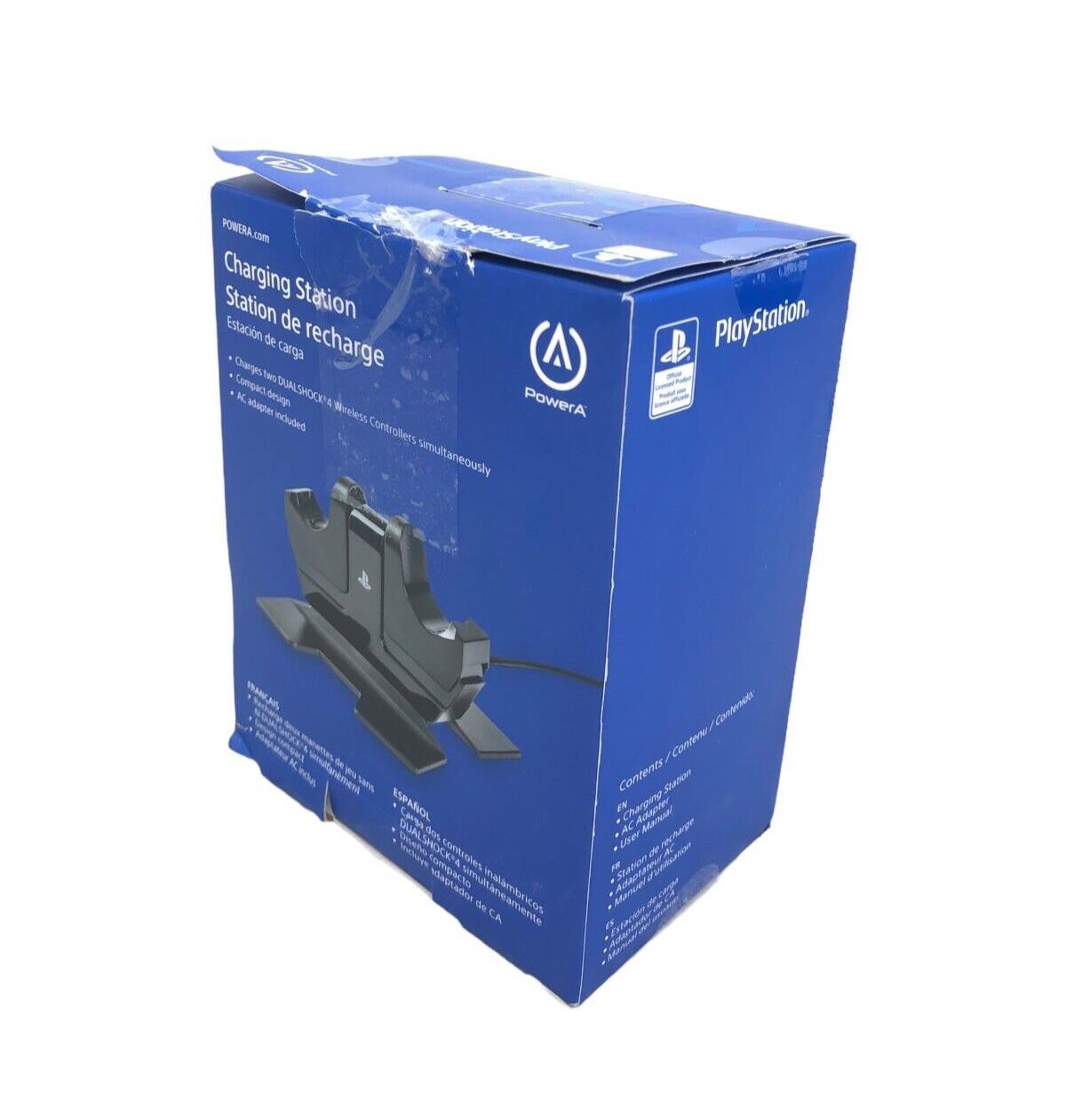 PowerA CPFA141325-02 DualShock 4 Controller Charging Station New Open Box