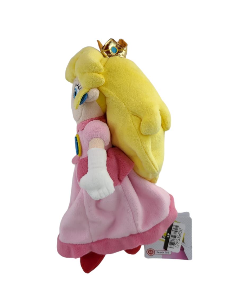 Super Mario: Princess Peach 10" Plush Sen-Ei Little Buddy Soft Stuffed 1418 New