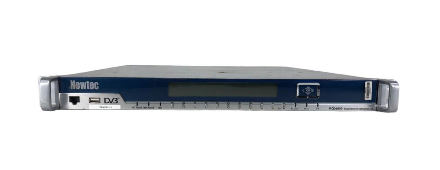 Newtec MCD6000 Wideband Multicarrier Satellite Demodulator