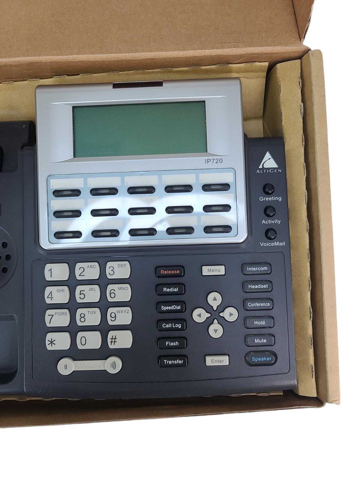 Altigen IP720 Office Display Business Telephone IP Powered Power Supply Base