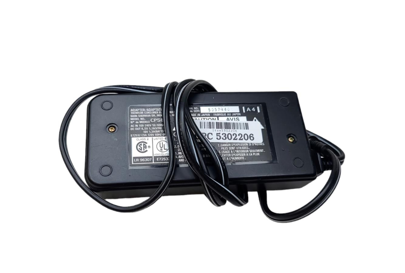 Thomson CPS801C Battery Charger AC adapter 6.5V For AV608 Battery