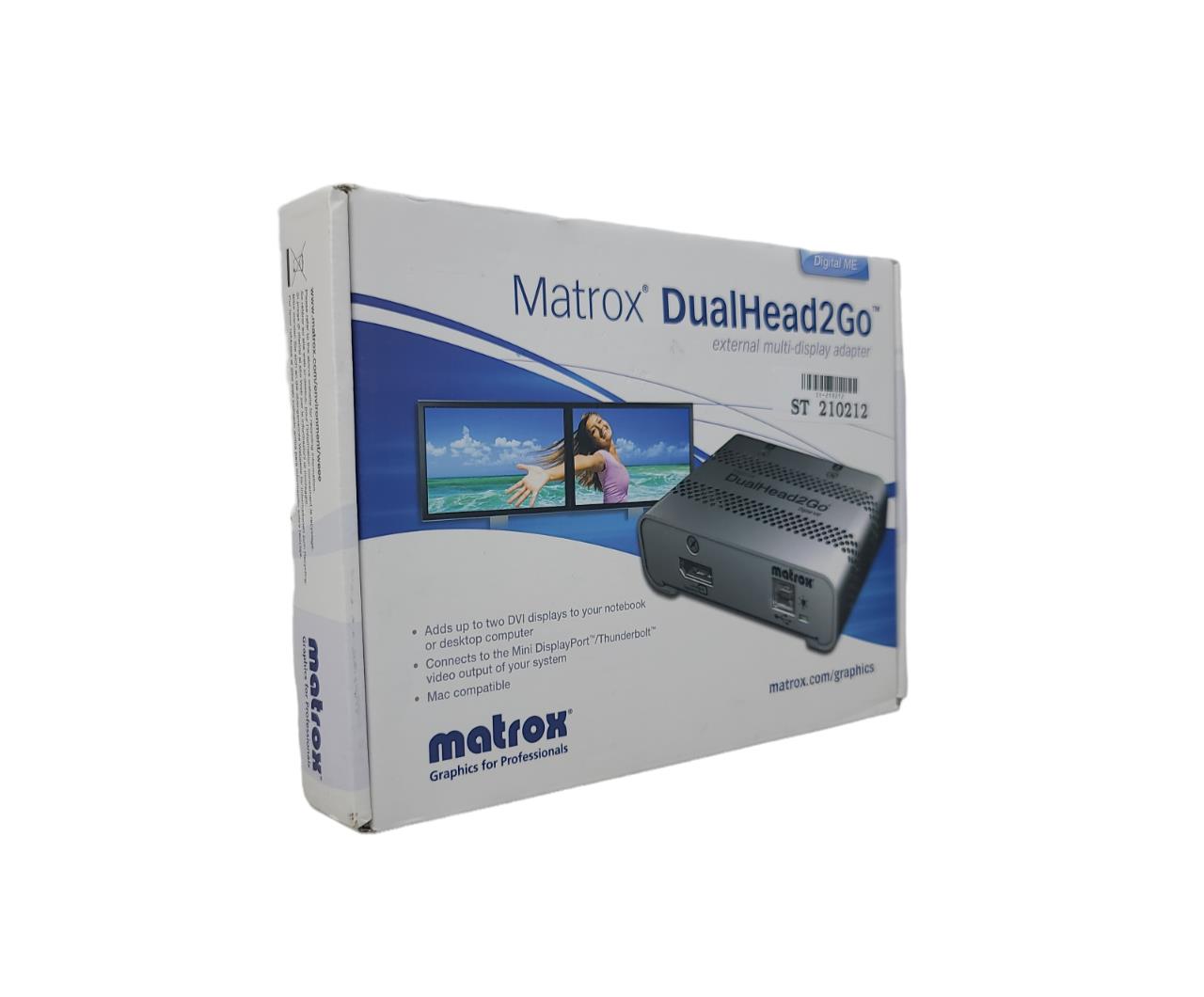 Matrox DualHead2Go Digital SE External Multi-Display Adapter New