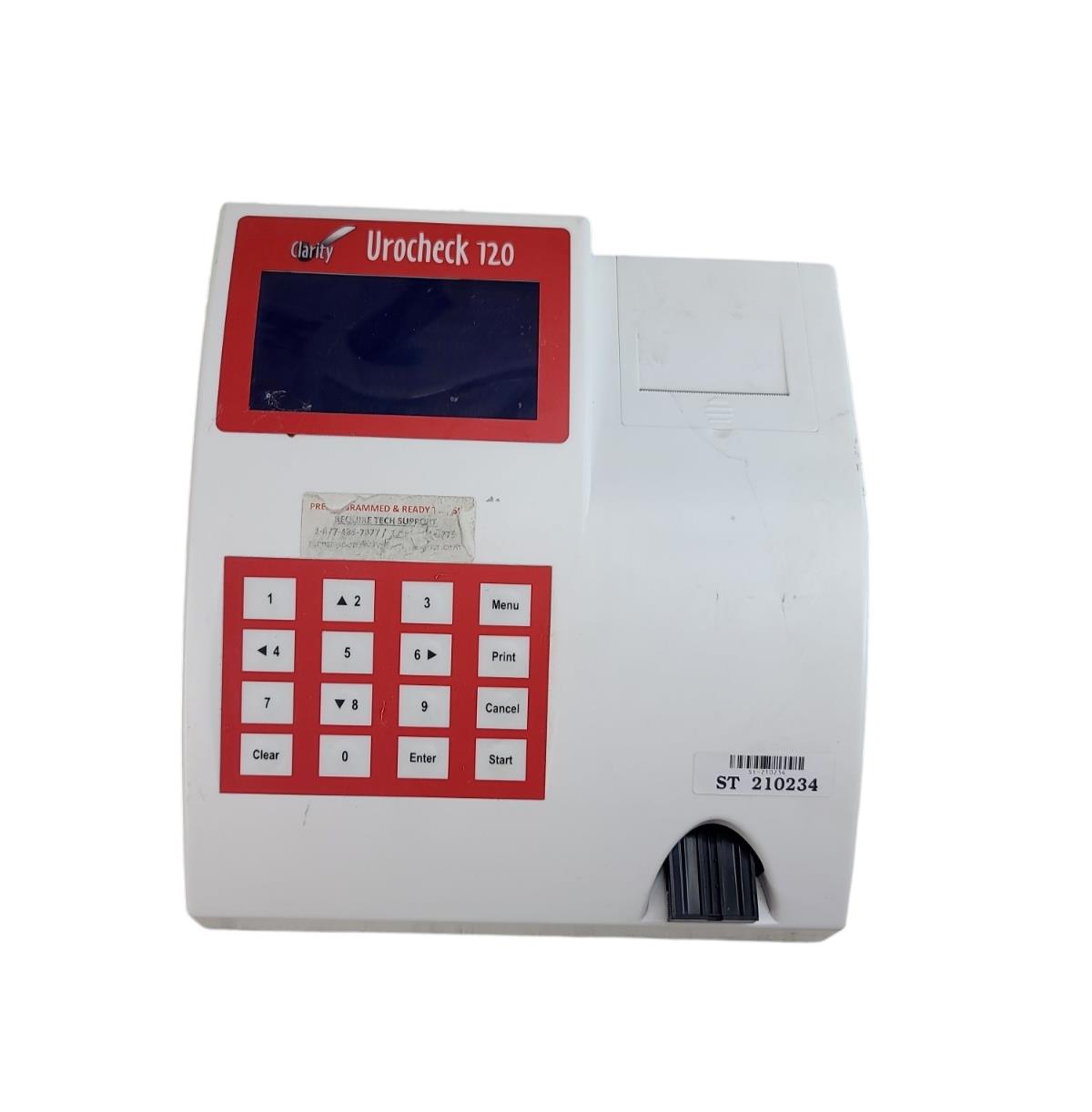 Clarity Diagnostics UROCHECK 120 Urine Analyzer