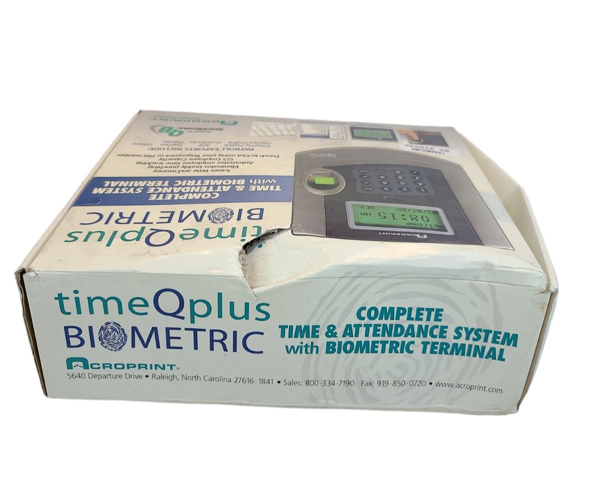 TimeQplus Biometric Terminal Time & Attendance  Fingerprint & Pin System