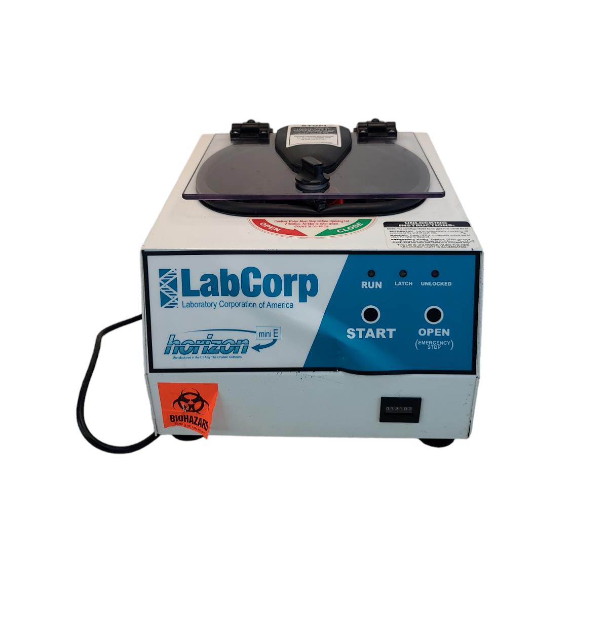 2010 Drucker 642E LabCorp Horizon Mini-E Centrifuge